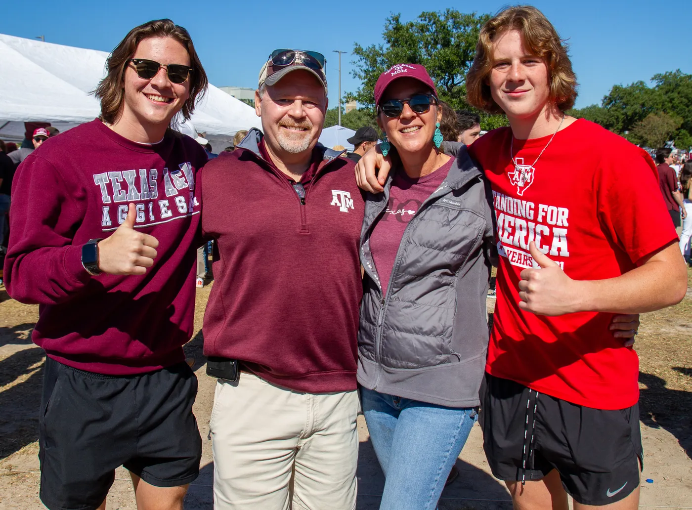 Iron Spikes members at an event
